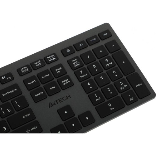 Клавиатура A4Tech Fstyler FX50 серый USB slim Multimedia (FX50 GREY)