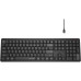 Клавиатура A4Tech Fstyler FBX55C черный USB беспроводная BT/Radio slim Multimedia (FBX55C)