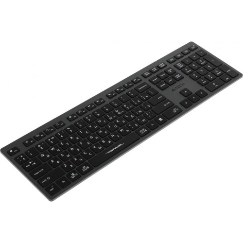 Клавиатура A4Tech Fstyler FBX50C черный USB беспроводная BT/Radio slim Multimedia (FBX50C GREY)