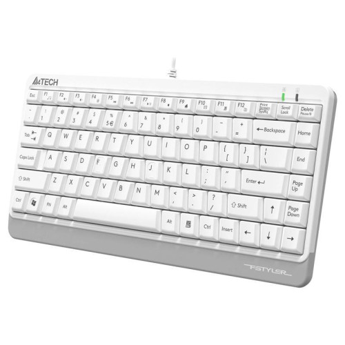 Клавиатура A4Tech Fstyler FKS11 белый/серый USB (FKS11 WHITE) Клавиатура A4Tech Fstyler FKS11 белый/серый USB (FKS11 WHITE)