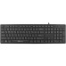 Клавиатура Oklick 520M2U черный/черный USB slim Multimedia