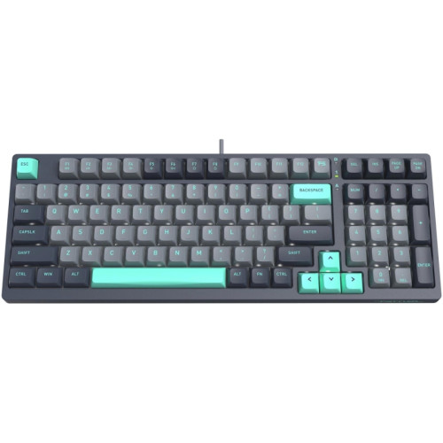 Клавиатура A4Tech Fstyler FS300 механическая черный/серый USB for gamer LED (FS300 PANDA ROCK)