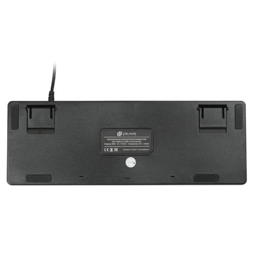 Клавиатура Oklick 969G SHOTGUN механическая черный USB Multimedia for gamer LED
