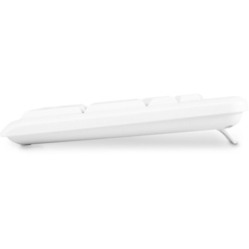 Клавиатура Oklick K225W белый USB беспроводная Multimedia (1875235)