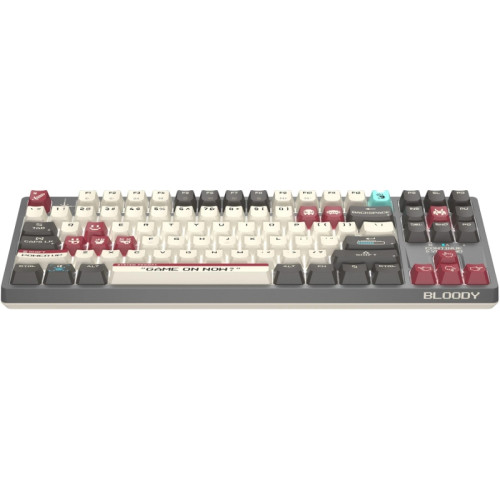 Клавиатура A4Tech Bloody S87 Pixels Red механическая серый/белый USB Multimedia for gamer LED (S87 PIXELS) Клавиатура A4Tech Bloody S87 Pixels Red механическая серый/белый USB Multimedia for gamer LED (S87 PIXELS)