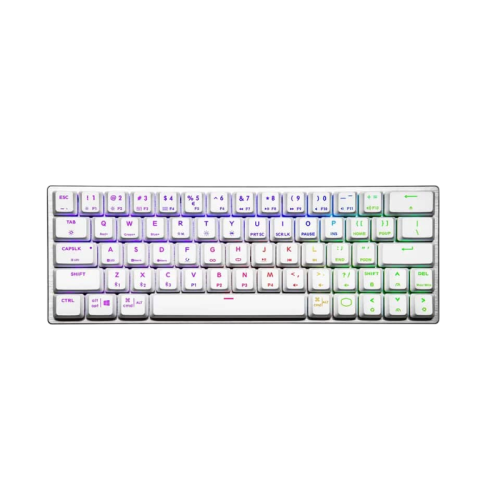 Клавиатура/ Cooler Master SK622 Silver White Hybrid Wireless Keyboard (Red Switch)