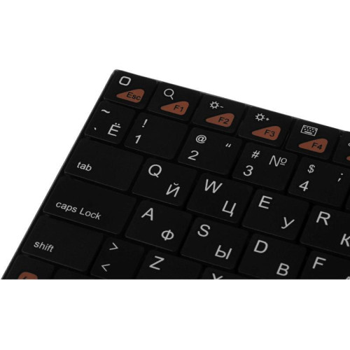 Клавиатура Oklick 840S черный USB беспроводная BT slim (754787) Клавиатура Oklick 840S черный USB беспроводная BT slim (754787)