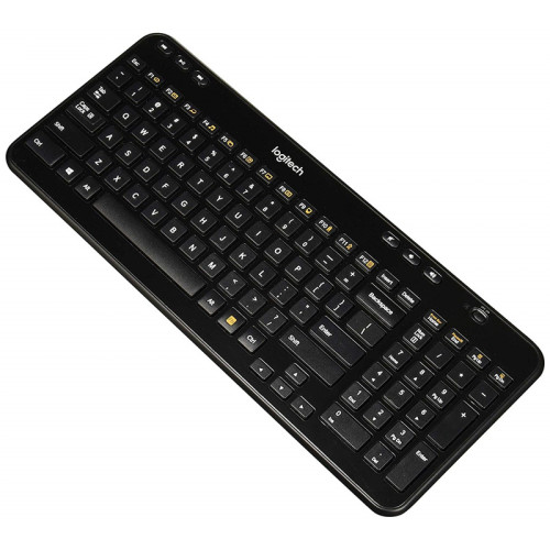 Клавиатура/ Keyboard Logitech Wireless K360 (USB, FM, Unifying®receiver, 16 multimedia btn, 2xAA, ergonomic design) Retail