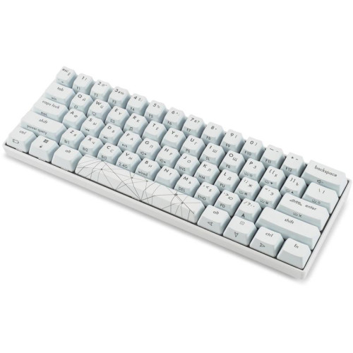 Клавиатура GMNG GG-KB505XW механическая белый USB беспроводная BT/Radio for gamer LED (1910522)