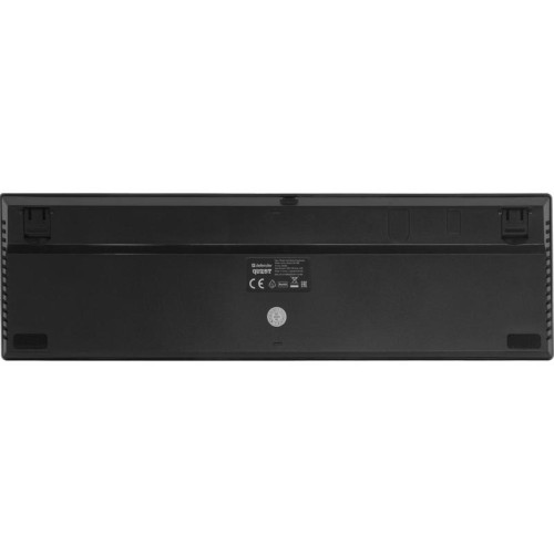 Клавиатура DEFENDER MECHANICAL QUEST GK-596 RU 45596 BLK