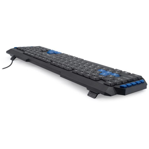 Клавиатура Oklick 750G FROST WAR черный/черный USB Multimedia for gamer (337452)