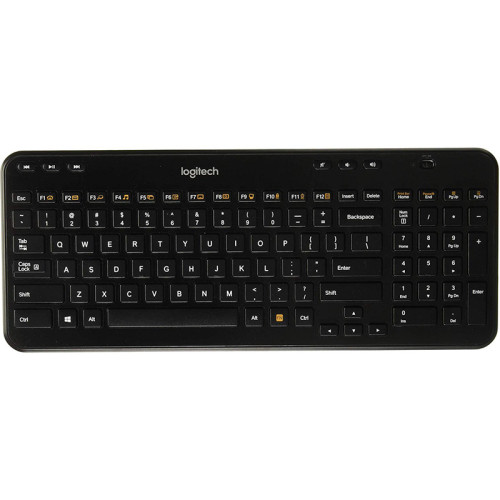 Клавиатура/ Keyboard Logitech Wireless K360 (USB, FM, Unifying®receiver, 16 multimedia btn, 2xAA, ergonomic design) Retail