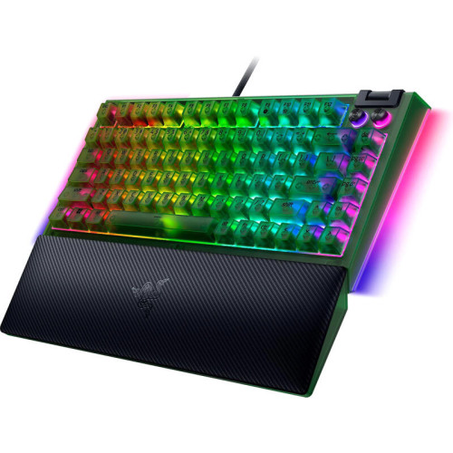 Игровая клавиатура Razer BlackWidow V4 75% - Phantom Green Ed. - US Layout/ Razer BlackWidow V4 75% - Phantom Green Ed. Gaming keyboard- US Layout Игровая клавиатура Razer BlackWidow V4 75% - Phantom Green Ed. - US Layout/ Razer BlackWidow V4 75% - Phantom Green Ed. Gaming keyboard- US Layout