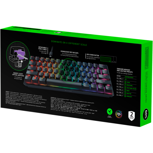 Игровая клавиатура Razer Huntsman Mini/ Razer Huntsman Mini Gaming keyboard  - Russian Layout