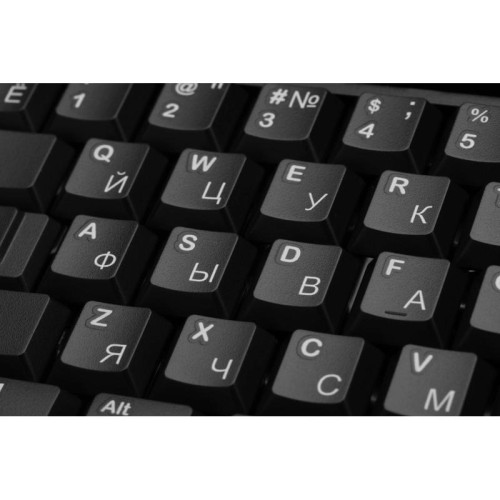 Беспроводная Клавиатура LOGITECH K270 RUS BLACK/ WHITE 920-003058