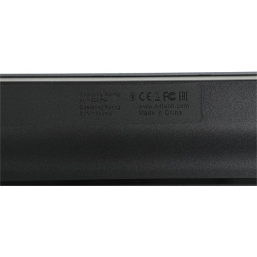 Клавиатура A4Tech Fstyler FBX50C черный USB беспроводная BT/Radio slim Multimedia (FBX50C GREY)