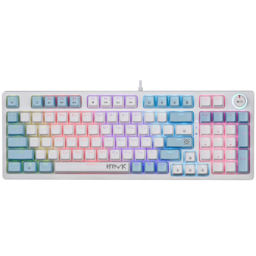 Клавиатура DEFENDER MECHANICAL HAWK GK-418 RU RGB 45421