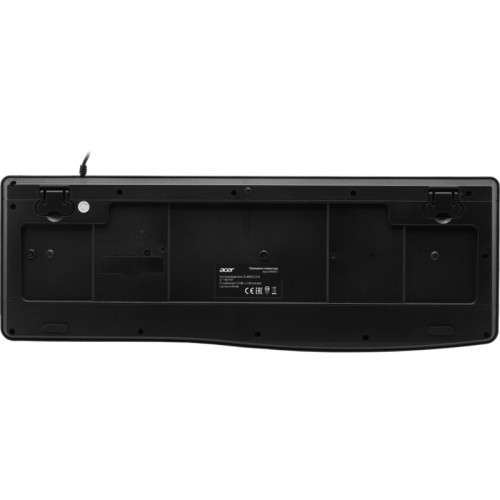 Клавиатура Acer OKW301 черный USB Multimedia для ноутбука (ZL.KBDCC.01A)