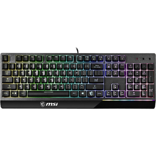 Клавиатура MSI Vigor GK30 RU черный USB for gamer LED (S11-04RU236-CLA)