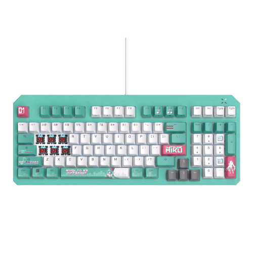 Клавиатура ASUS RA09 TUF GAMING K3 GEN II MIKU/RD/RU/PBT/ ASUS RA09 TUF GAMING K3 GEN II MIKU/RD/RU/PBT