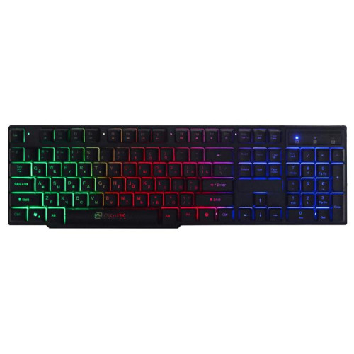 Клавиатура Oklick 780G SLAYER черный USB for gamer LED