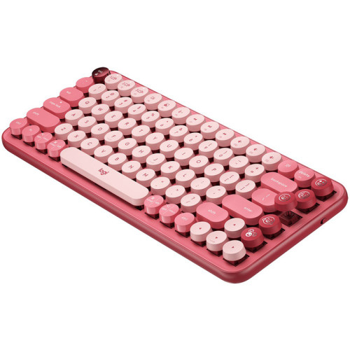Клавиатура/ Logitech Keyboard POP KEYS HEARTBREAKER_ROSE