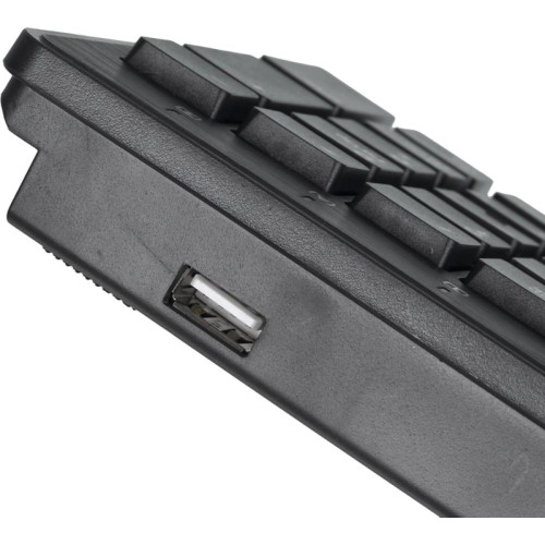 Клавиатура Oklick 520M2U черный/черный USB slim Multimedia