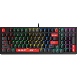 Клавиатура A4Tech Bloody S98 механическая черный/красный USB for gamer LED (S98 RED)