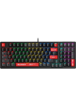 Клавиатура A4Tech Bloody S98 механическая черный/красный USB for gamer LED (S98 RED)