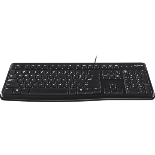 Клавиатура Keyboard Logitech K120 (USB, waterproof, low profile) OEM