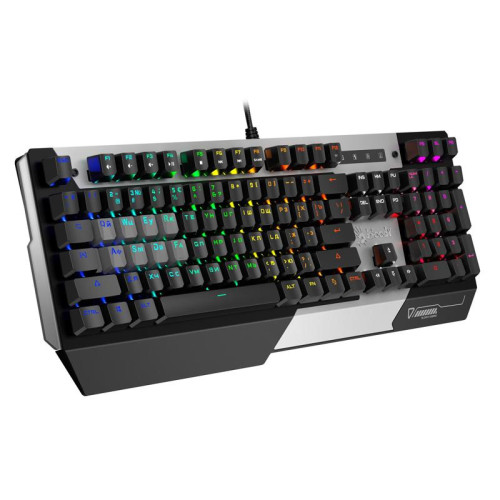 Клавиатура A4Tech Bloody B865N механическая серый/черный USB for gamer LED
