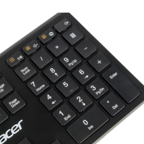 Клавиатура Acer OKR020 черный USB беспроводная slim Multimedia (ZL.KBDEE.004) Клавиатура Acer OKR020 черный USB беспроводная slim Multimedia (ZL.KBDEE.004)