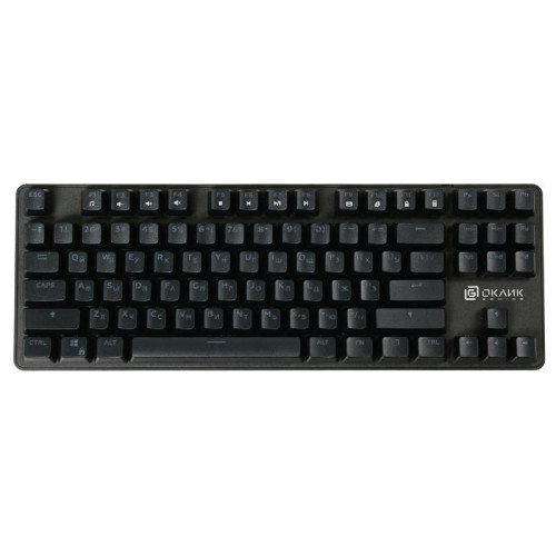 Клавиатура Oklick 969G SHOTGUN механическая черный USB Multimedia for gamer LED