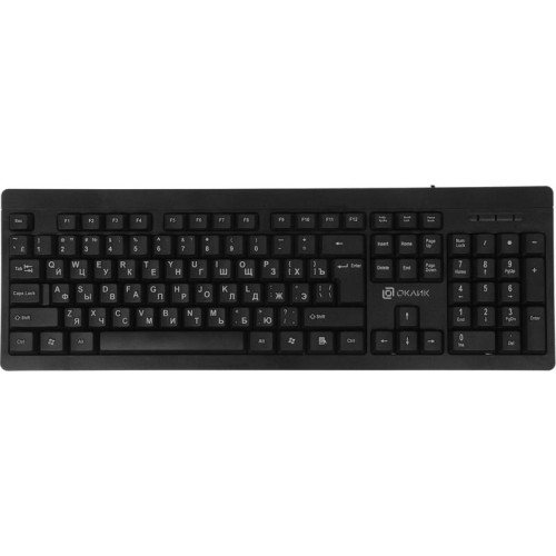 Клавиатура Oklick 95M черный USB (1788106)