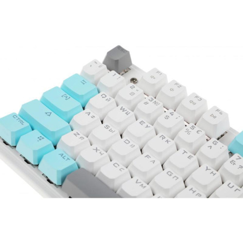Клавиатура A4Tech Bloody S515R механическая белый USB for gamer LED (подставка для запястий) (S515R ICY WHITE)