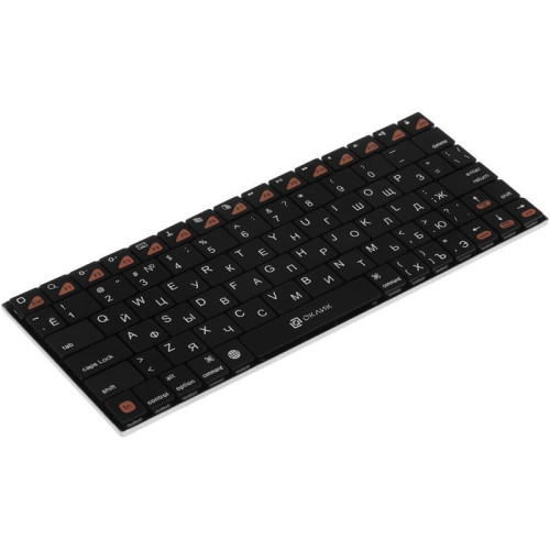 Клавиатура Oklick 840S черный USB беспроводная BT slim (754787) Клавиатура Oklick 840S черный USB беспроводная BT slim (754787)