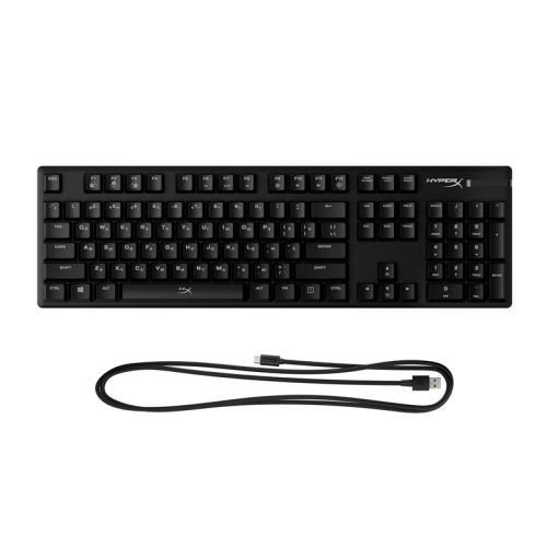 Клавиатура игровая/ HyperX Alloy Origins Full Red (HX-KB6RDX-US) (RUS)