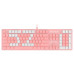 Клавиатура A4Tech Bloody B800 Dual Color механическая розовый/белый USB for gamer LED