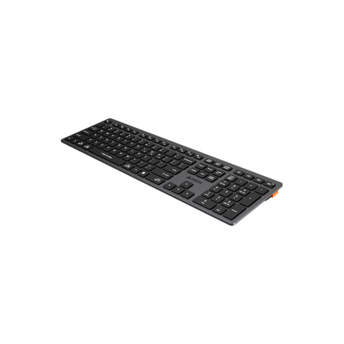 Клавиатура A4Tech Fstyler FBX50C черный USB беспроводная BT/Radio slim Multimedia (FBX50C GREY)