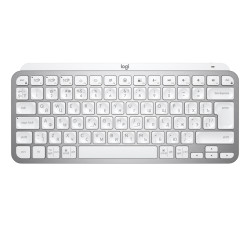 Клавиатура/ Logitech Wireless  MX Keys MINI Keyboard Pale Grey