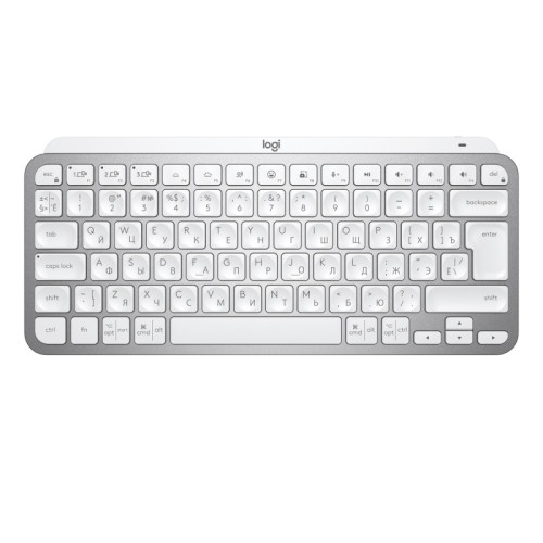 Клавиатура/ Logitech Wireless  MX Keys MINI Keyboard Pale Grey