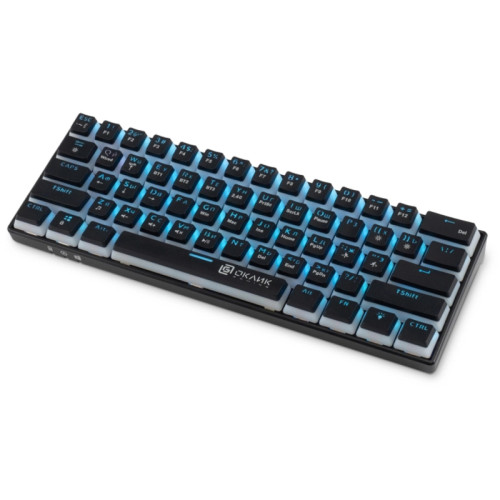 Клавиатура Oklick K763W механическая черный USB беспроводная BT/Radio Multimedia for gamer LED (1920548)