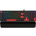 Клавиатура A4Tech Bloody S515R механическая черный USB for gamer LED (подставка для запястий) (S515R FIRE BLACK)