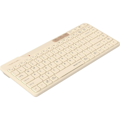 Клавиатура A4Tech Fstyler FBK26C AS бежевый USB беспроводная BT/Radio slim Multimedia (FBK26C AS)