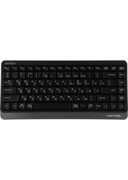 Клавиатура A4Tech Fstyler FBK11 черный/серый USB беспроводная BT/Radio slim