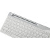 Клавиатура A4Tech Fstyler FBK25 белый/серый USB беспроводная BT/Radio slim Multimedia Клавиатура A4Tech Fstyler FBK25 белый/серый USB беспроводная BT/Radio slim Multimedia