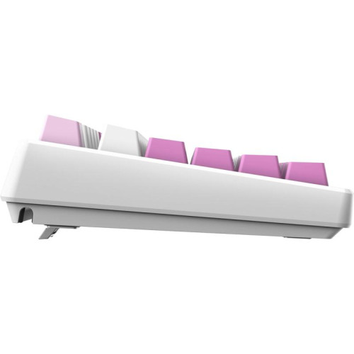 Клавиатура MSI Forge GK600 механическая белый/фиолетовый USB беспроводная BT/Radio Multimedia for gamer LED (S11-43RUQ01-HH9)