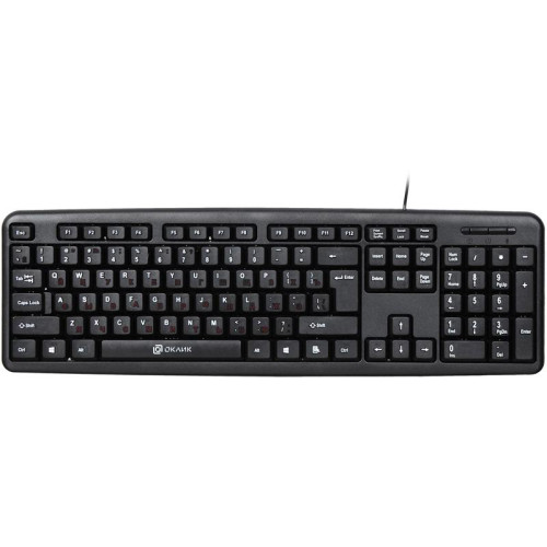 Клавиатура Oklick 90M черный USB