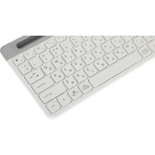 Клавиатура A4Tech Fstyler FBK25 белый/серый USB беспроводная BT/Radio slim Multimedia