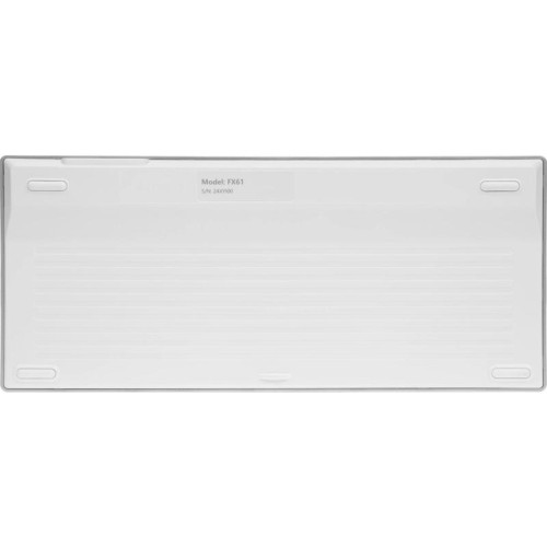 Клавиатура A4Tech Fstyler FX61 белый USB slim LED (FX61 WHITE)